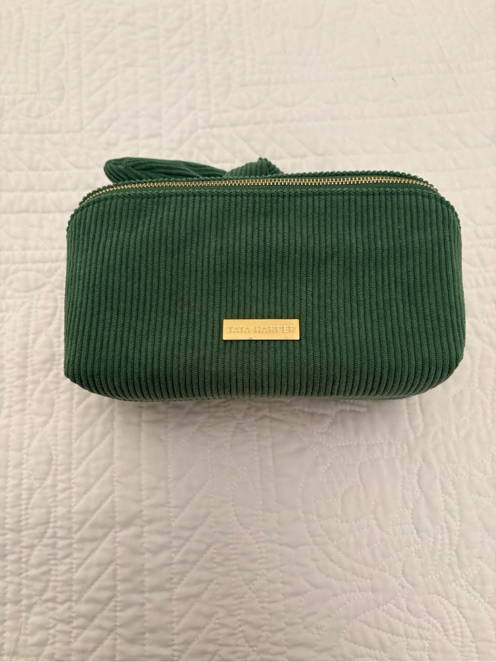 NWOT TATA HARPER cosmetics makeup toiletry bag